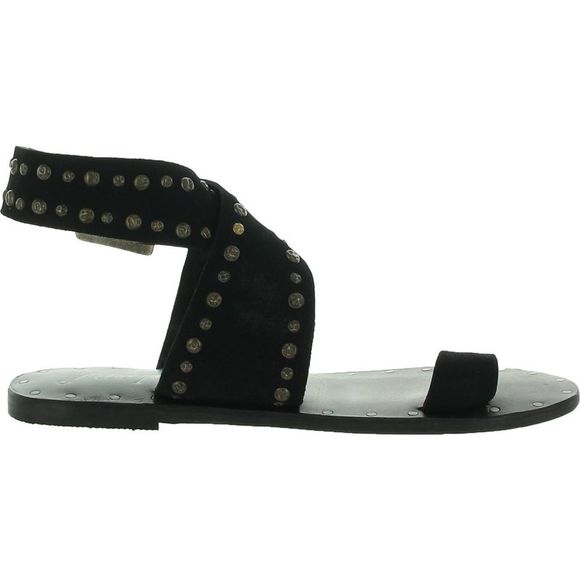 Free People Black Studded Sandals - Picture 3 of 3